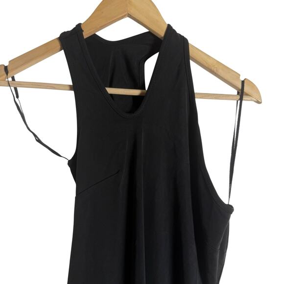 Hansen & Gretel Suvari Black One Shoulder Cut Out Jersey Midi Dress Size Large - Picture 6 of 13